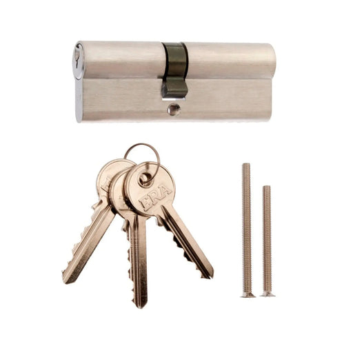 Era Double Euro Cylinder Satin 35/40