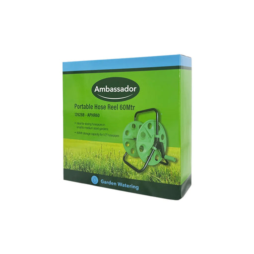 Ambassador Portable Hose Reel 60m