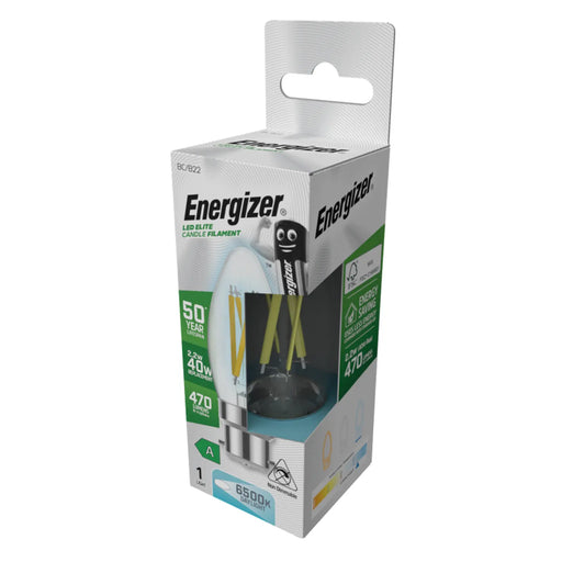 Energizer B22 A Rated Candle 2700k 2.2w