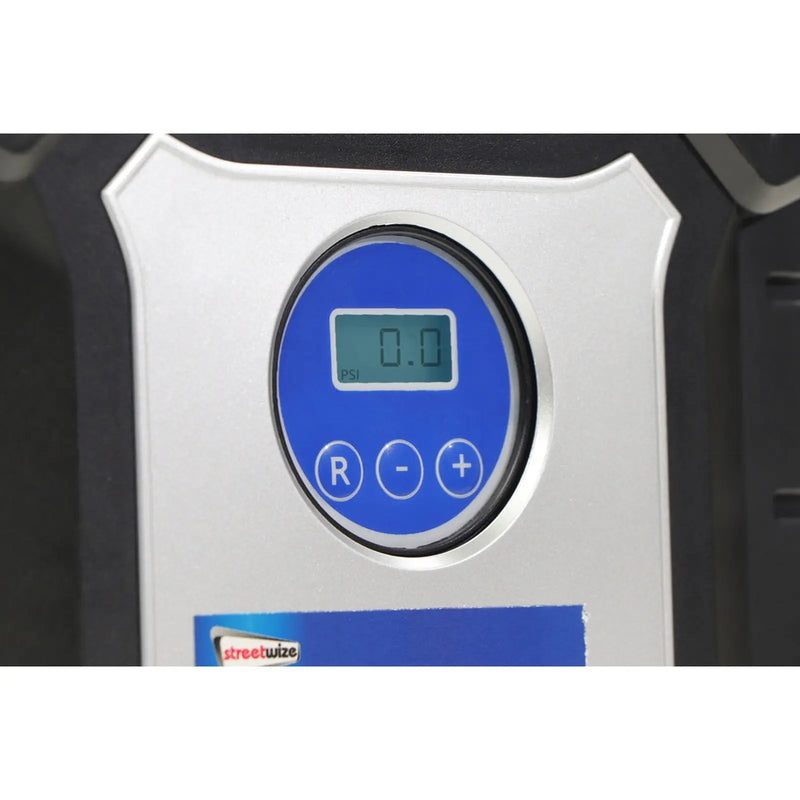 Streetwize Digital Auto Cut Off Air Compressor