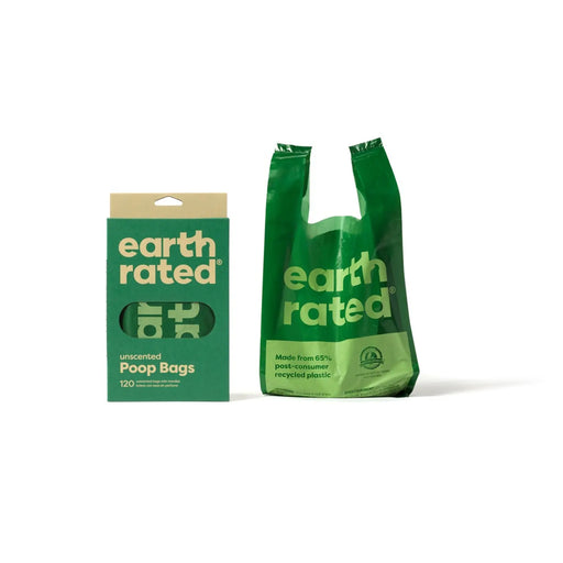 Earth Rated 120 Easy Tie Handle Poop Bags Unscented