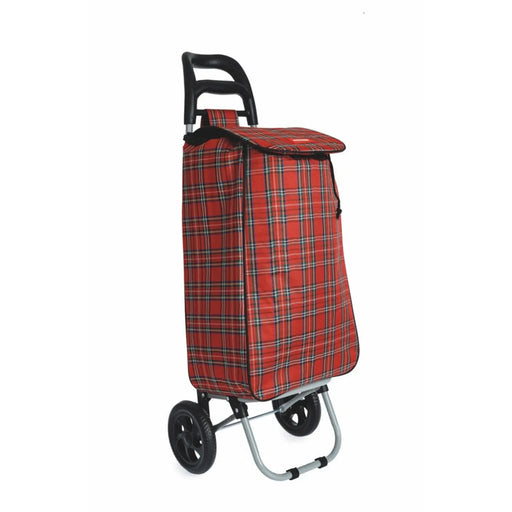 Casa & Casa 2 Wheel Shopping Trolley Tartan