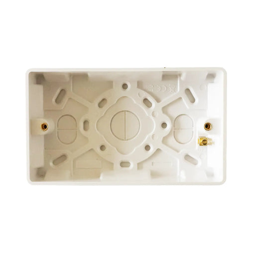 Securlec Double Pattress Box Square 25mm