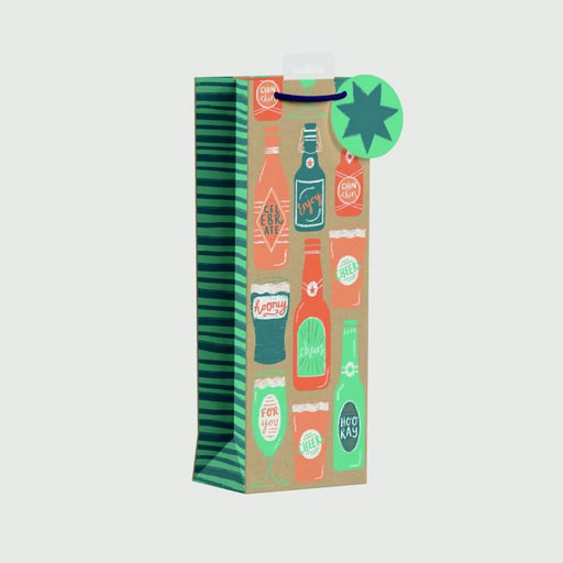 Giftmaker Beer Bottle Gift Bag