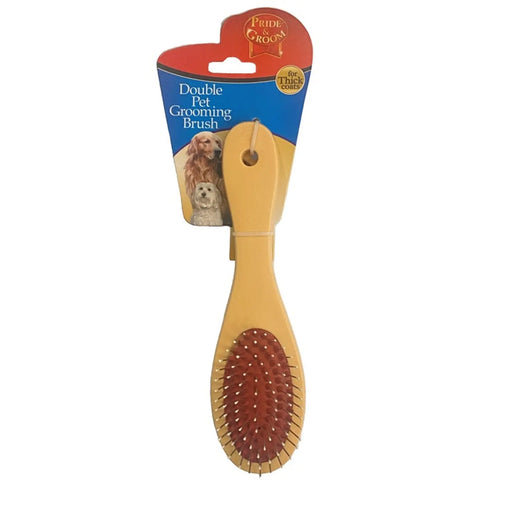 Pride & Groom Double Pet Grooming Brush