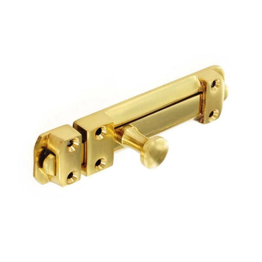 Securit Brass Door Bolt Heavy 100mm