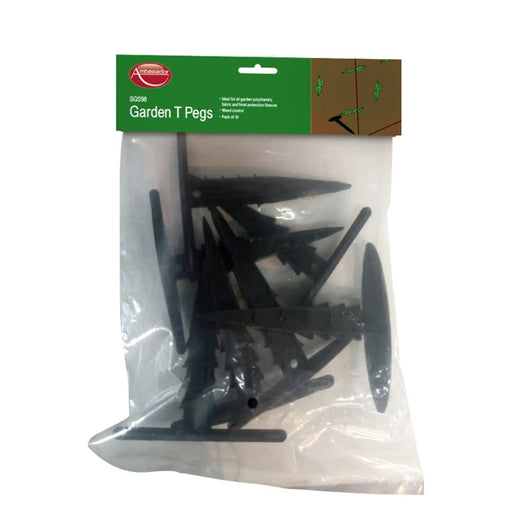 Ambassador Garden Fabric T Pegs Pack 10