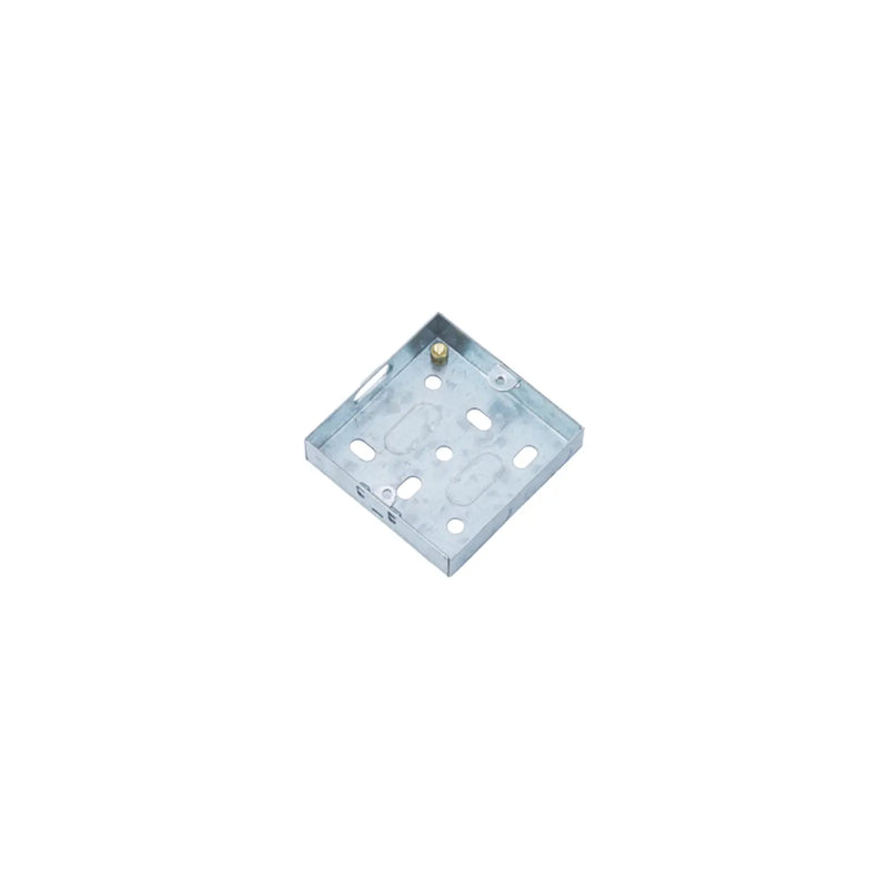 Securlec 1 Gang Metal Box 16mm