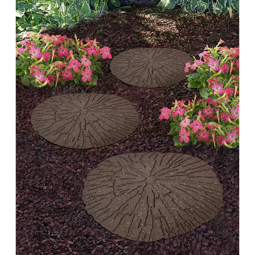 Primeur Stepping Stone Cracked Log Earth 2x45x45cm