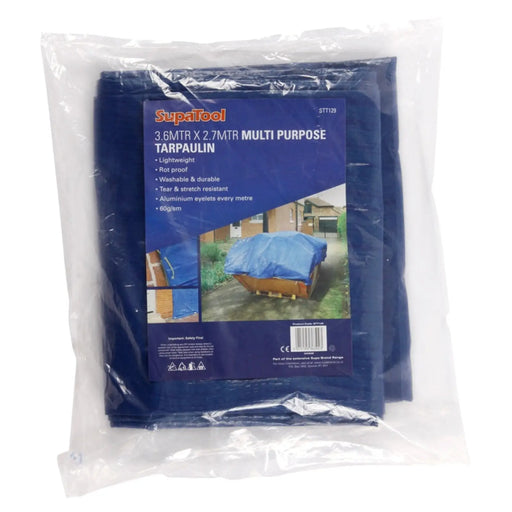 SupaTool Tarpaulin 3.6m x 2.7m