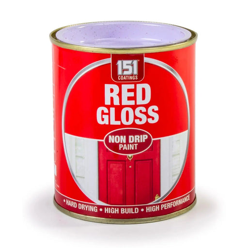 151 Coatings Non Drip Gloss Paint 300ml Red