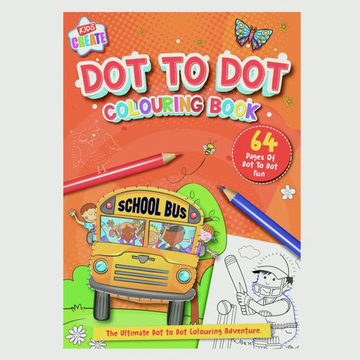 I G Design Dot To Dot Colouring Book