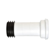 Securplumb Extending Straight W/C Pan Connector 265mm