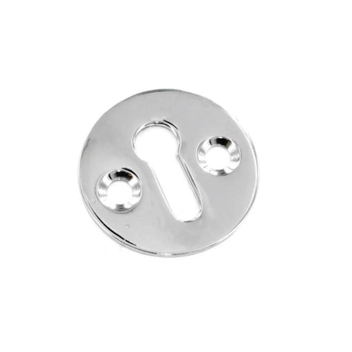 Securit Chrome Escutcheon Plain 35mm