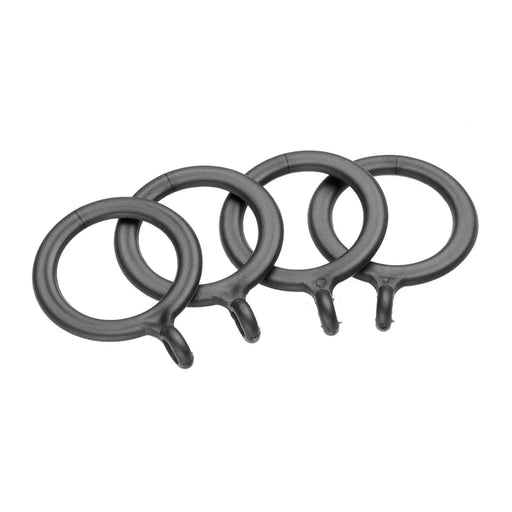 Woodside Silver Curtain Rings
