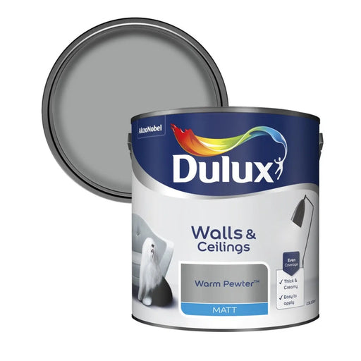 Dulux Matt 2.5L Warm Pewter