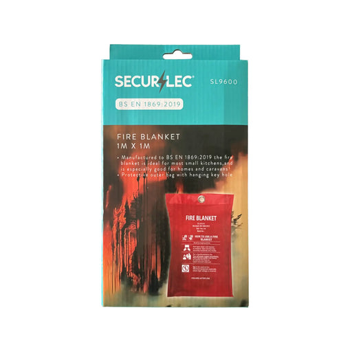 Securlec Fire Blanket 1m x 1m