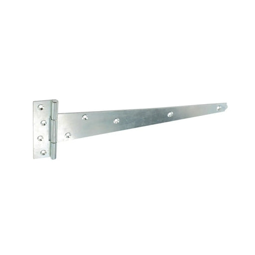 Securit Heavy Zinc Plated Tee Hinges 250mm (10") - Pair