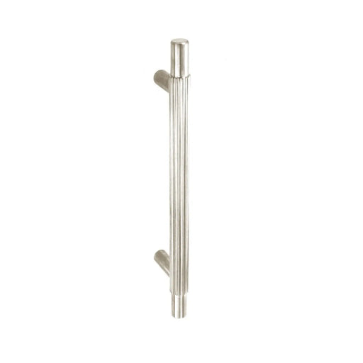 Smiths Architectural Linear Knurled Handle 128mm Satin Nickel