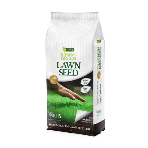 Empathy RHS Supreme Green Lawn Seed 3kg