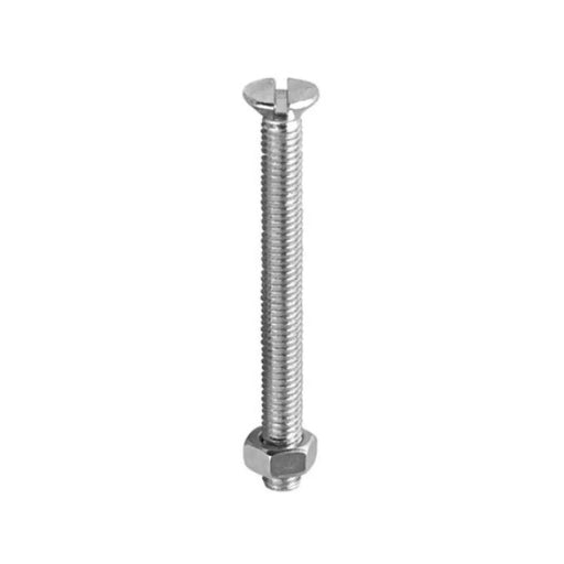 Securpak Csk Machine Screw Zp M5x20mm 12 Pack