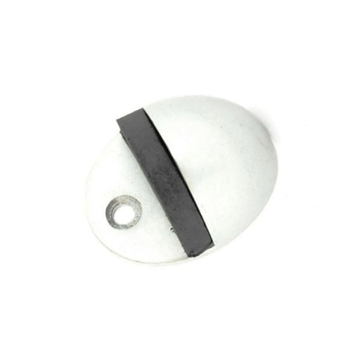 Securit Aluminium Oval Door Stop 50mm