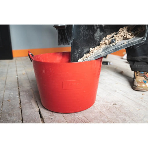 Red Gorilla Flexible Bucket 22L Red
