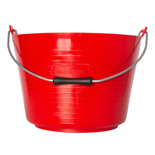 Red Gorilla Flexible Bucket 22L Red