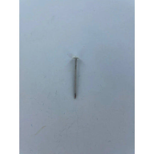 Securfix Stainless Steel Plastic Headed Pin White 40mm 50 Pack