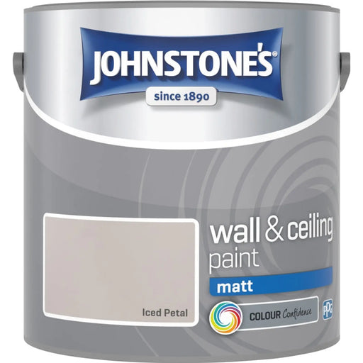 Johnstone's Wall & Ceiling Matt 2.5L Iced Petal