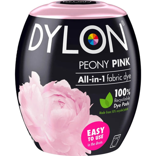 Dylon All in 1 Fabric Dye Peony Pink