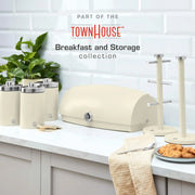 Swan Townhouse Canisters Set Of 3 Cream 1.6L