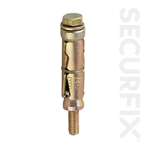 Securfix Expansion Bolt Anchor M6X60mm 10 Pack