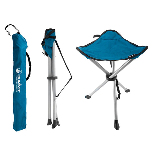Summit Tripod Stool Indigo Blue