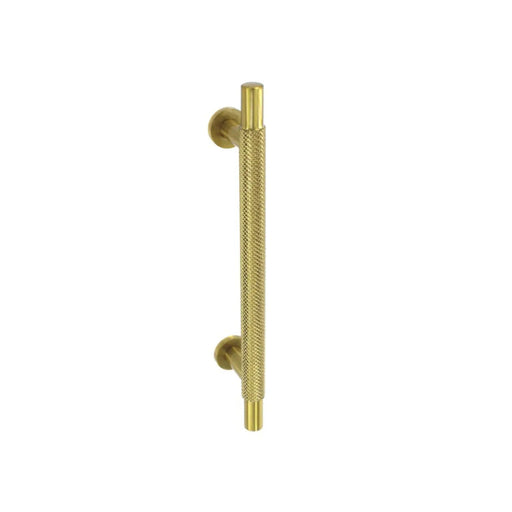 Smiths Architectural Cross Knurled Handle 128mm Satin Brass