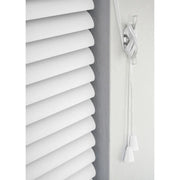 RENAISSANCE PVC Wide Venetian Blind White 45cm