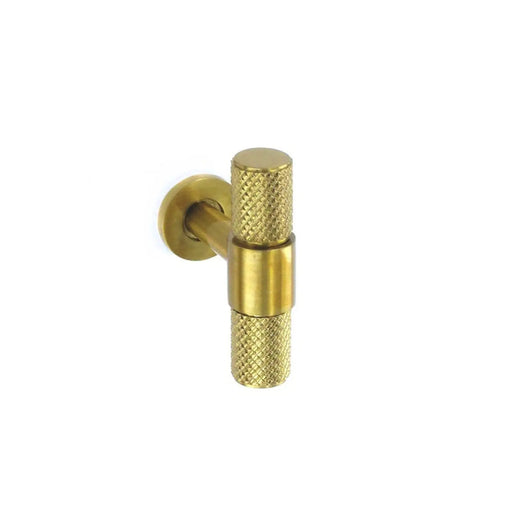 Smiths Architectural Shouldered T Knob 38mm Satin Brass