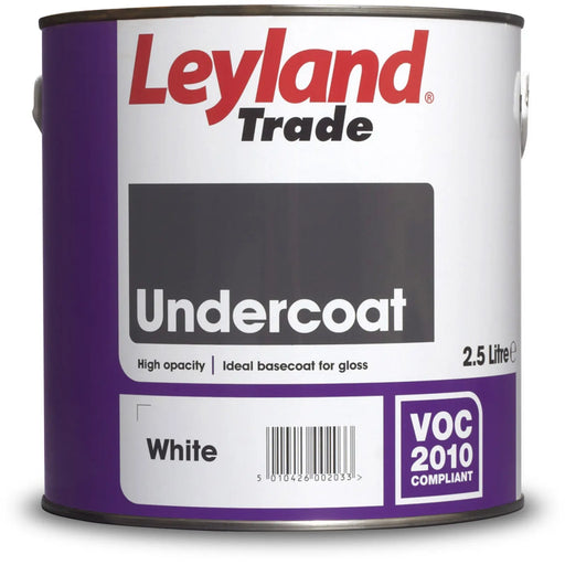 Leyland Trade Undercoat 2.5L White