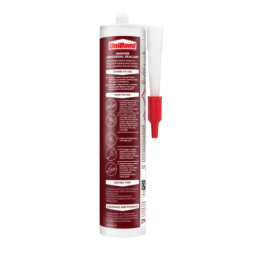 UniBond Indoor Multi Purpose Cartridge 274g Black