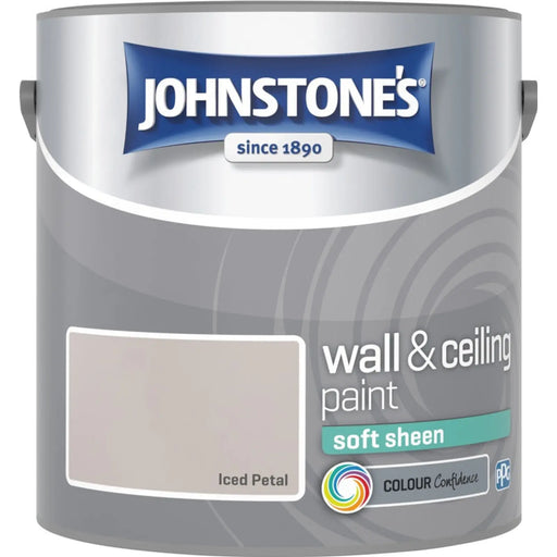 Johnstone's Wall & Ceiling Soft Sheen 2.5L Iced Petal
