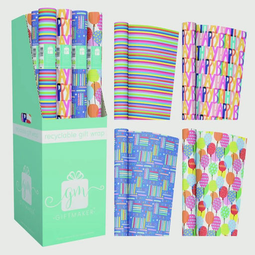 Giftmaker Bright Wrap 3m x 69cm