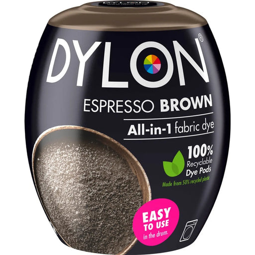 Dylon All in 1 Fabric Dye Espresso Brown