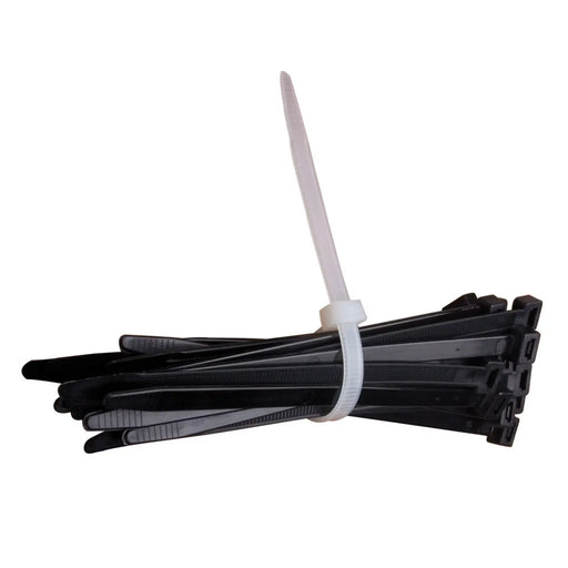 MasonMate Cable Tie 3.6x200 Black Pack 100