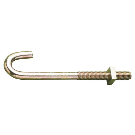MetalMate Hook Bolt&Nut M6x120 ZY MS Bx 100