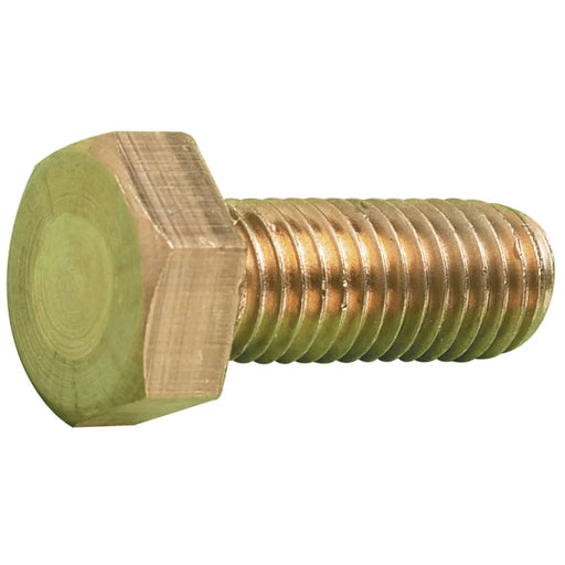 MetalMate Hex Set Brass M8x35 DIN933 Bx 100