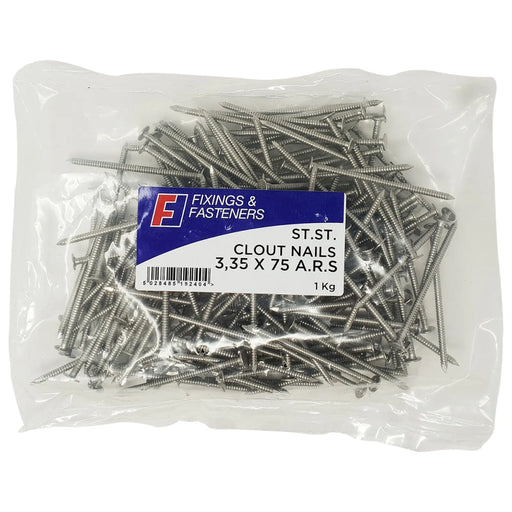 St/St Annular Ring 100x4.50mm 1kg Bag