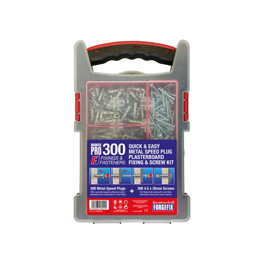 O/Pro Speedplug P/board Fixing 300 ZP screws + 300 Zinc Plugs