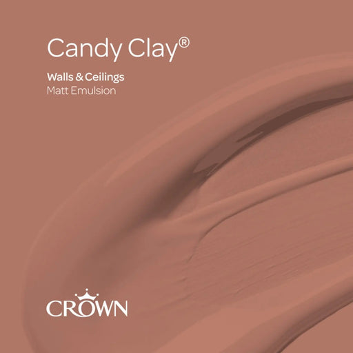 Crown Walls & Ceilings Matt 2.5L Candy Clay