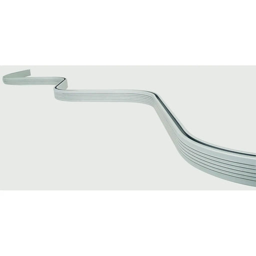 Croydex Bendy Rail Silver 2.5m