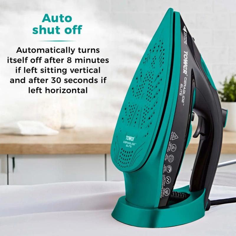 Tower Ceraglide Teal Iron 3100w
